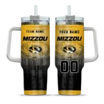 custom missouri tigers gradient dots black curved tumbler best selling.webp