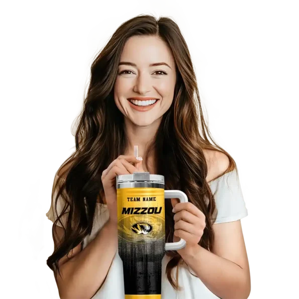 custom missouri tigers gradient dots black curved tumbler premium grade.webp