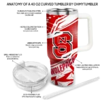 custom nc state wolfpack abstract paths red curved tumbler best selling.webp
