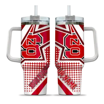 custom nc state wolfpack arrow burst red curved tumbler best selling.webp
