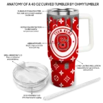 custom nc state wolfpack bullseye drips red curved tumbler best selling.webp