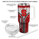 custom nc state wolfpack leopard zipper red curved tumbler best selling.webp