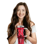 custom nebraska cornhuskers chevron layers red curved tumbler best selling.webp