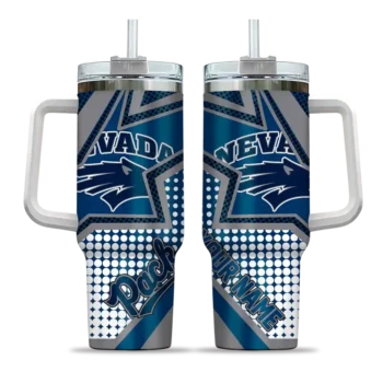 custom nevada wolf pack arrow burst blue curved tumbler best selling.webp