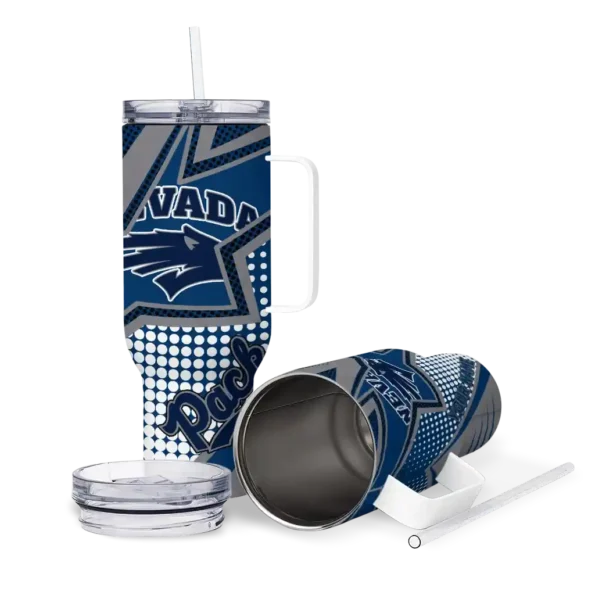 custom nevada wolf pack arrow burst blue curved tumbler high quality.webp