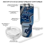 custom nevada wolf pack arrow burst blue curved tumbler best selling.webp