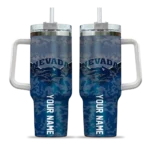 custom nevada wolf pack chevron stripe blue curved tumbler best selling.webp