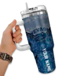 custom nevada wolf pack chevron stripe blue curved tumbler best selling.webp