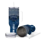 custom nevada wolf pack chevron stripe blue curved tumbler best selling.webp