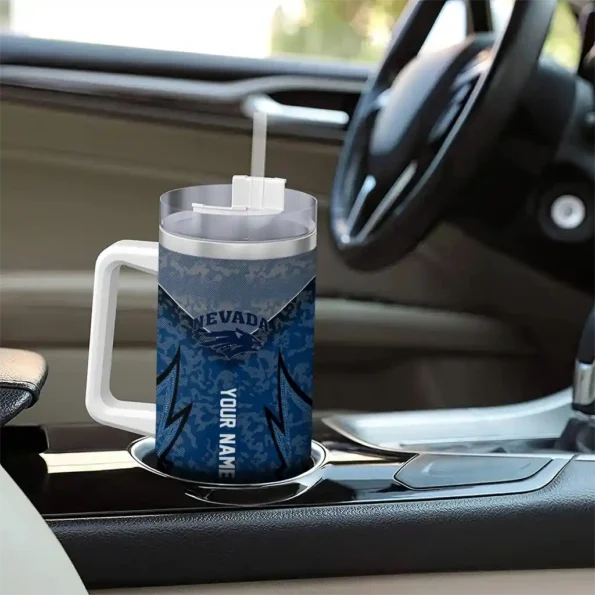 custom nevada wolf pack chevron stripe blue curved tumbler trendy.webp