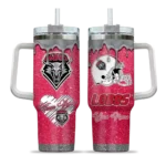 custom new mexico lobos heart helmet motif red curved tumbler best selling.webp