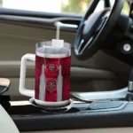 custom new mexico lobos hexagon armor red curved tumbler best selling.webp