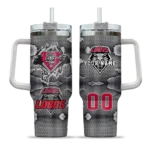 custom new mexico lobos superman shield red gray curved tumbler best selling.webp