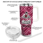 custom-new-mexico-state-aggies-bold-diamonds-crimson-curved-tumbler-best-selling.webp