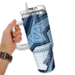 custom-north-carolina-tar-heels-arrow-burst-light-blue-curved-tumbler-best-selling.webp