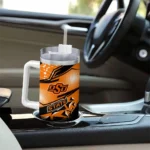 custom oklahoma state cowboys abstract paths orange curved tumbler best selling.webp