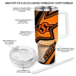 custom oklahoma state cowboys arrow burst orange curved tumbler best selling.webp