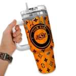 custom oklahoma state cowboys bullseye drips orange curved tumbler best selling.webp