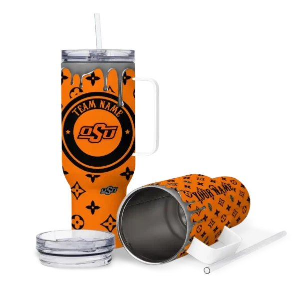 custom oklahoma state cowboys bullseye drips orange curved tumbler high quality.webp