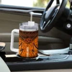 custom oklahoma state cowboys chevron stripe orange curved tumbler best selling.webp