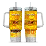 custom oklahoma state cowboys geometric prism orange curved tumbler best selling.webp
