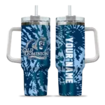 custom old dominion monarchs burst swirl blue curved tumbler best selling.webp