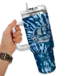 custom old dominion monarchs burst swirl blue curved tumbler best selling.webp