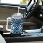 custom old dominion monarchs chevron angle blue curved tumbler best selling.webp