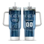custom old dominion monarchs hexagon armor blue curved tumbler best selling.webp