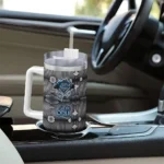 custom old dominion monarchs superman shield blue gray curved tumbler best selling.webp