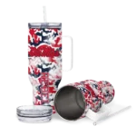 custom ole miss rebels camo mashup red white curved tumbler best selling.webp