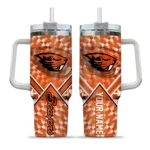 custom oregon state beavers chevron angle orange curved tumbler best selling.webp