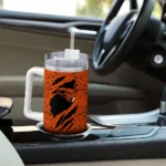 custom oregon state beavers claw cut orange black curved tumbler best selling.webp