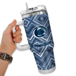 custom penn state nittany lions bold diamonds blue curved tumbler best selling.webp