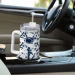 custom penn state nittany lions camo mashup blue white curved tumbler best selling.webp