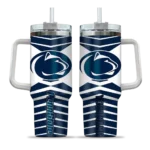 custom penn state nittany lions chevron layers blue curved tumbler best selling.webp