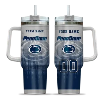 custom penn state nittany lions gradient dots blue curved tumbler best selling.webp