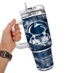 custom penn state nittany lions honey streaks blue curved tumbler best selling.webp