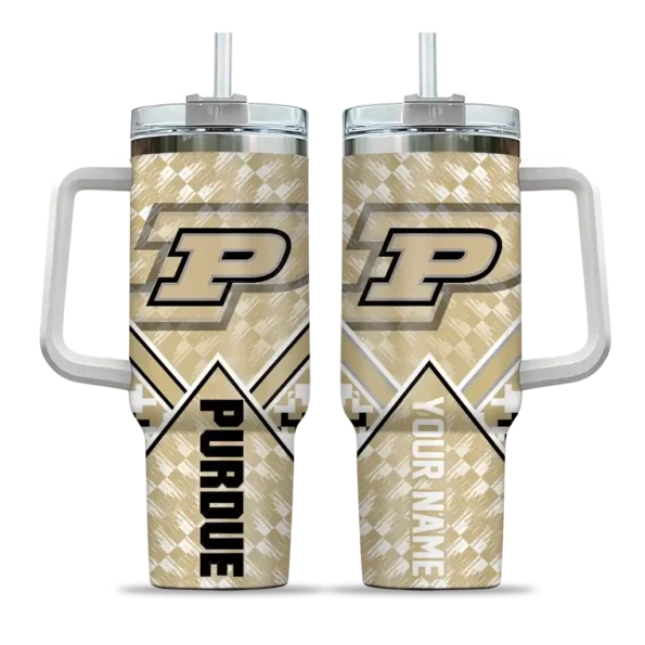 custom purdue boilermakers chevron angle gold curved tumbler best selling.webp