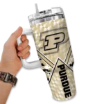 custom purdue boilermakers chevron angle gold curved tumbler best selling.webp
