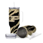 custom purdue boilermakers claw cut gold black curved tumbler best selling.webp