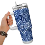 custom rice owls bold diamonds navy blue curved tumbler best selling.webp