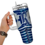 custom rice owls chevron layers navy blue curved tumbler best selling.webp