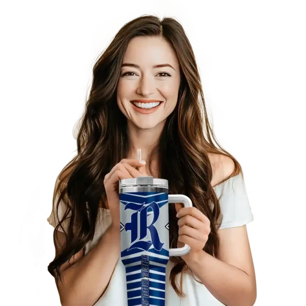 custom rice owls chevron layers navy blue curved tumbler premium grade.webp