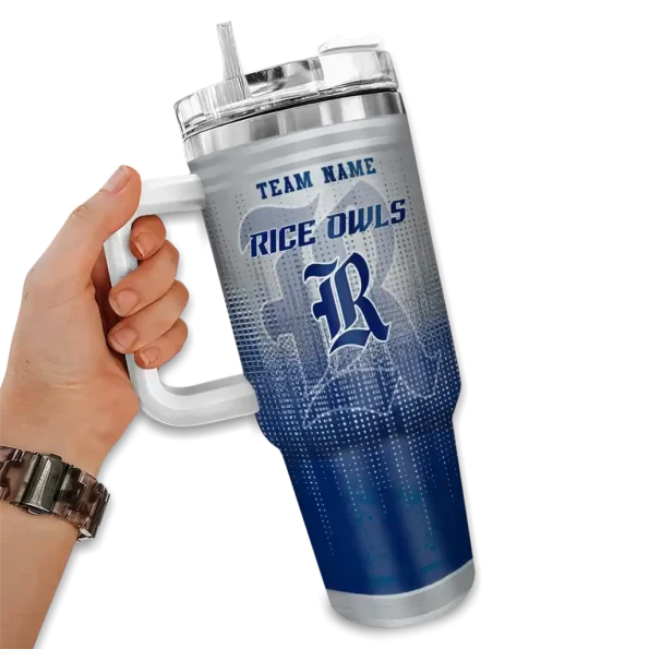custom rice owls gradient dots navy blue curved tumbler fashion forward.webp