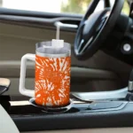 custom sam houston bearkats burst swirl orange curved tumbler best selling.webp