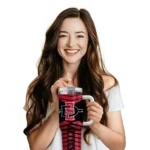 custom san diego state aztecs chevron layers red curved tumbler best selling.webp