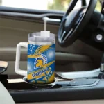 custom san jose state spartans abstract paths blue curved tumbler best selling.webp
