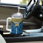 custom san jose state spartans chevron stripe blue curved tumbler best selling.webp