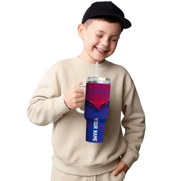 custom smu mustangs chevron stripe blue curved tumbler latest model.webp